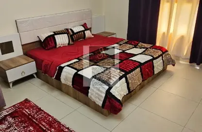Apartment - Studio - 1 Bathroom for rent in Jasmine Towers - Garden City - Ajman