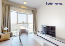 Living Room image for: Apartment - 1 bedroom - 1 bathroom for rent in Carson - The Drive - DAMAC Hills - Dubai, Image 1