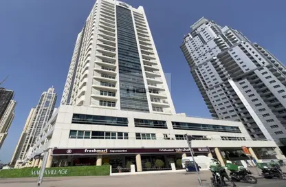 Apartment - Studio - 1 Bathroom for rent in Marina View Tower A - Marina View - Dubai Marina - Dubai