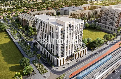 Outdoor Building image for: Apartment - 1 Bedroom - 2 Bathrooms for sale in Avenue Residence 5 - Avenue Residence - Al Furjan - Dubai, Image 1