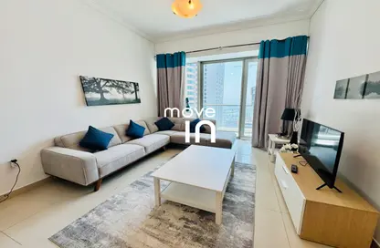 Apartment - 1 Bedroom - 2 Bathrooms for rent in Ocean Heights - Dubai Marina - Dubai