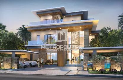 Outdoor House image for: Villa - 7 Bedrooms for sale in Portofino - Damac Lagoons - Dubai, Image 1