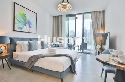 Apartment - Studio - 1 Bathroom for rent in The Paragon by IGO - Business Bay - Dubai