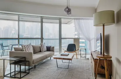 Apartment - 2 Bedrooms - 2 Bathrooms for rent in Saba Towers - JLT Cluster Q - Jumeirah Lake Towers - Dubai