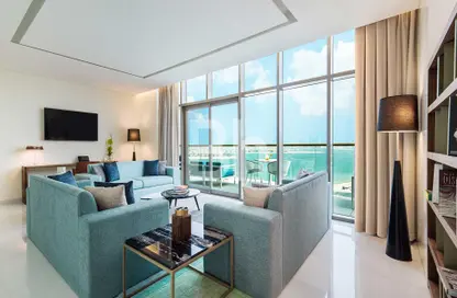 Penthouse - 3 Bedrooms - 4 Bathrooms for rent in Th8 Palm Hotel Apartments - Palm Jumeirah - Dubai