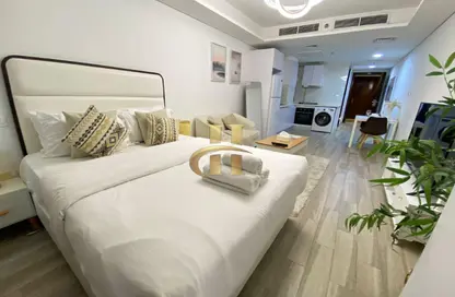 Apartment - Studio - 1 Bathroom for rent in Laya Mansion - Jumeirah Village Circle - Dubai