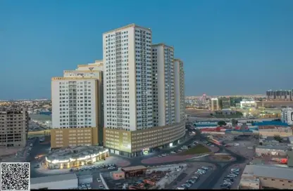 Apartment - 1 Bedroom - 2 Bathrooms for sale in Tower C1 - Ajman Pearl Towers - Ajman Downtown - Ajman