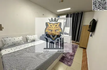 Apartment - Studio - 1 Bathroom for rent in Sheikh Jaber Al Sabah Street - Al Naimiya - Al Nuaimiya - Ajman