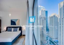 Room / Bedroom image for: Apartment - 2 bedrooms - 3 bathrooms for rent in Bahar 2 - Bahar - Jumeirah Beach Residence - Dubai, Image 1