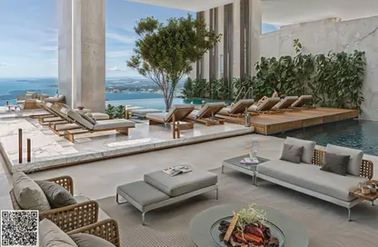 Apartment - 1 Bedroom - 2 Bathrooms for sale in Ajman Corniche Residences - Ajman Corniche Road - Ajman