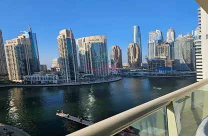 Apartment - 2 Bedrooms - 2 Bathrooms for rent in Marina View Tower A - Marina View - Dubai Marina - Dubai