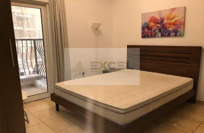 Room / Bedroom image for: Apartment - 1 Bathroom for rent in Burj Sabah - Jumeirah Village Circle - Dubai, Image 1