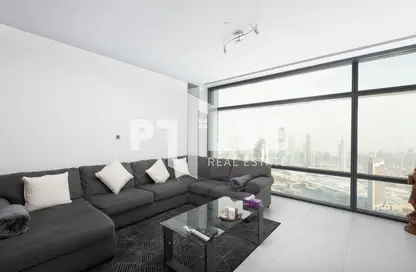 صورة لـ غرفة المعيشة شقة - 2 غرف نوم - 3 حمامات للبيع في برج إندكس - مركز دبي المالي العالمي - دبي ، صورة رقم 1