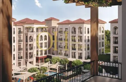 Apartment - Studio - 1 Bathroom for sale in Bloom Living - Zayed City (Khalifa City C) - Khalifa City - Abu Dhabi