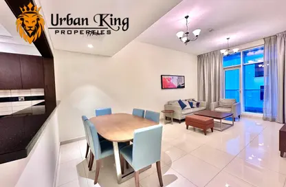 شقة - 2 غرف نوم - 3 حمامات للايجار في زمرد الجداف ميرو - الجداف - دبي