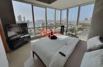 Apartment - 3 Bedrooms - 4 Bathrooms for rent in Ocean Heights - Dubai Marina - Dubai