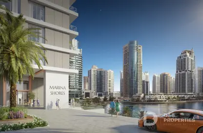 Apartment - 2 Bedrooms - 3 Bathrooms for sale in Marina Shores - Dubai Marina - Dubai