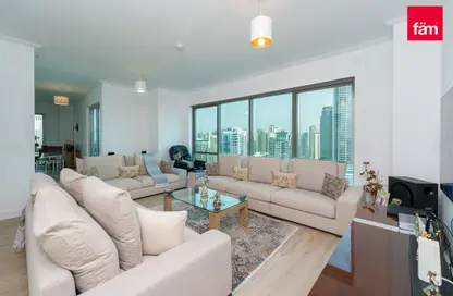 Apartment - 3 Bedrooms - 5 Bathrooms for rent in Paloma Tower - Marina Promenade - Dubai Marina - Dubai