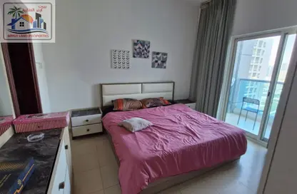 Apartment - 1 Bedroom - 2 Bathrooms for rent in Ajman One - Phase 2 - Ajman Downtown - Ajman