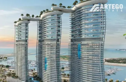 شقة - غرفة نوم - 1 حمام للبيع في بناية سي - داماك باي - دبي هاربور - دبي