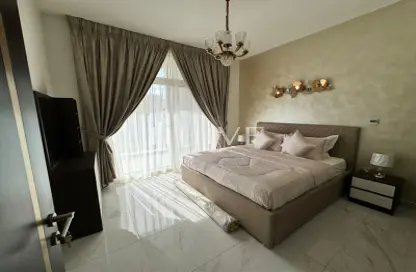 Room / Bedroom image for: Apartment - 1 Bedroom - 1 Bathroom for rent in Jewelz by Danube - Arjan - Dubai, Image 1