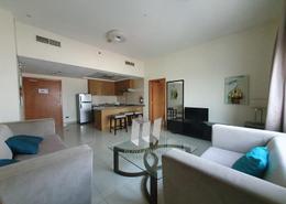 Living / Dining Room image for: Apartment - 1 bedroom - 1 bathroom for rent in Suburbia Tower 2 - Suburbia - Downtown Jebel Ali - Dubai, Image 1