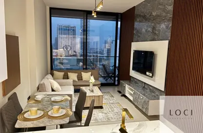 Apartment - 1 Bedroom - 2 Bathrooms for rent in Binghatti Amber - Jumeirah Village Circle - Dubai