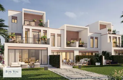 Townhouse - 4 Bedrooms - 4 Bathrooms for sale in Costa Brava 2 - Costa Brava at DAMAC Lagoons - Damac Lagoons - Dubai