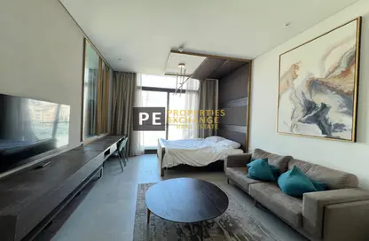 Apartment - Studio - 1 Bathroom for rent in Signature Livings - Jumeirah Village Circle - Dubai