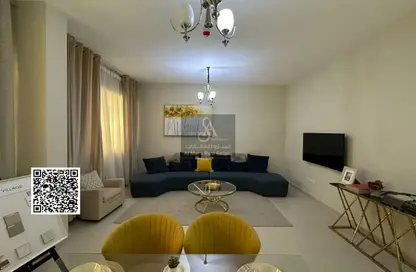 شقة - 2 غرف نوم - 2 حمامات للبيع في قرية الاميرة - الياسمين - عجمان