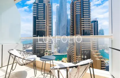 Apartment - Studio - 1 Bathroom for sale in Botanica Tower - Dubai Marina - Dubai