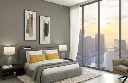 Apartment - Studio - 1 Bathroom for sale in Peninsula Two - Peninsula - Business Bay - Dubai