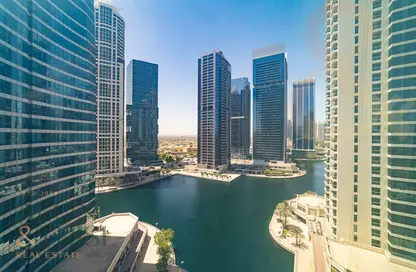 شقة - 1 حمام للايجار في خور الجميرا 1 - (JLT) مجمع X - أبراج بحيرة الجميرا - دبي
