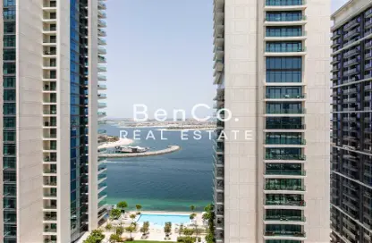 Apartment - 1 Bedroom - 1 Bathroom for rent in Marina Vista - EMAAR Beachfront - Dubai Harbour - Dubai