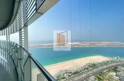 Water View image for: Apartment - 4 Bedrooms - 5 Bathrooms for rent in Landmark Tower - Corniche Road - Abu Dhabi, Image 1