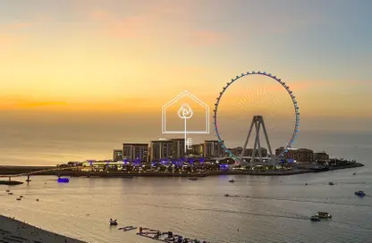 Apartment - 1 Bedroom - 2 Bathrooms for rent in Apartment Building 4 - Bluewaters Residences - Bluewaters - Dubai