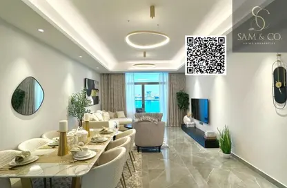 Apartment - 1 Bedroom - 2 Bathrooms for sale in Ajman Creek Towers - Al Rashidiya 1 - Al Rashidiya - Ajman