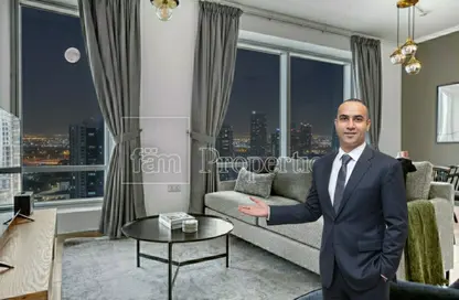 شقة - غرفة نوم - 1 حمام للبيع في B برج فيوز - برج فيوز - دبي وسط المدينة - دبي