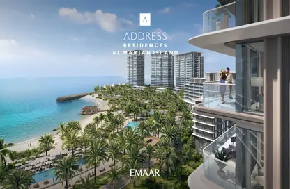 Apartment - 3 Bedrooms - 3 Bathrooms for sale in Address Residences - Al Marjan Island - Ras Al Khaimah