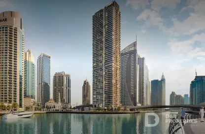 Apartment - 2 Bedrooms - 2 Bathrooms for sale in Marina Shores - Dubai Marina - Dubai