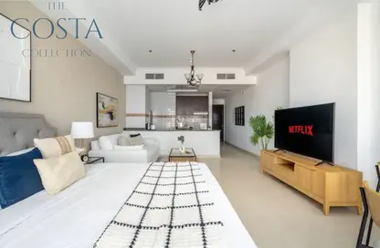 Apartment - Studio - 1 Bathroom for rent in The Court Tower - Business Bay - Dubai