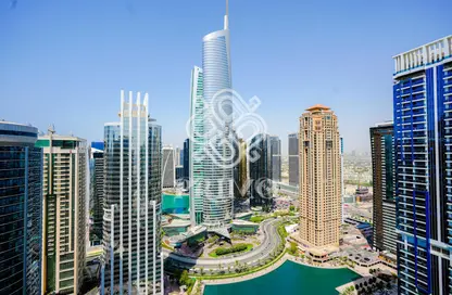 Apartment - 1 Bedroom - 2 Bathrooms for rent in Lake View Tower - JLT Cluster B - Jumeirah Lake Towers - Dubai