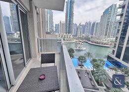 شقة - 2 غرف نوم - 2 حمامات للكراء في برج المارينا - دبي مارينا - دبي