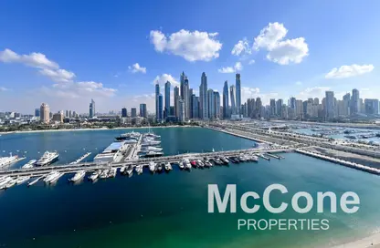 Water View image for: Apartment - 3 Bedrooms - 4 Bathrooms for rent in Marina Vista - EMAAR Beachfront - Dubai Harbour - Dubai, Image 1