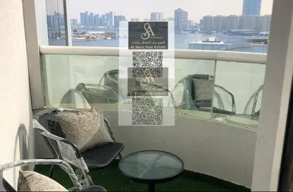 Apartment - 1 Bedroom - 2 Bathrooms for sale in Orient Tower 1 - Orient Towers - Al Bustan - Ajman