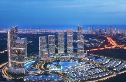 Apartment - 1 Bedroom - 1 Bathroom for sale in 320 Riverside Crescent - Sobha Hartland II - Bukadra - Dubai