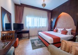 Room / Bedroom image for: Studio - 1 bathroom for rent in First Central Hotel Apartments - Barsha Heights (Tecom) - Dubai, Image 1
