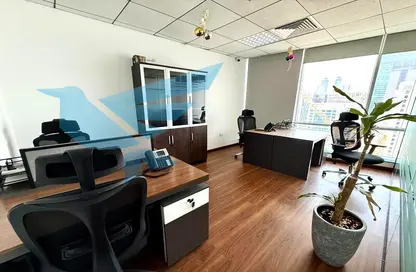 Office Space - Studio - 1 Bathroom for rent in Sobha Sapphire - Business Bay - Dubai