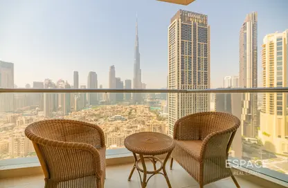 شقة - 2 غرف نوم - 2 حمامات للايجار في A برج فيوز - برج فيوز - دبي وسط المدينة - دبي