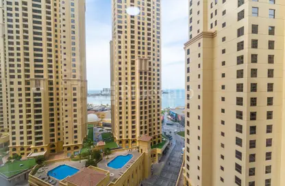 شقة - 2 غرف نوم - 3 حمامات للايجار في بحر 1 - بحر - مساكن شاطئ الجميرا - دبي
